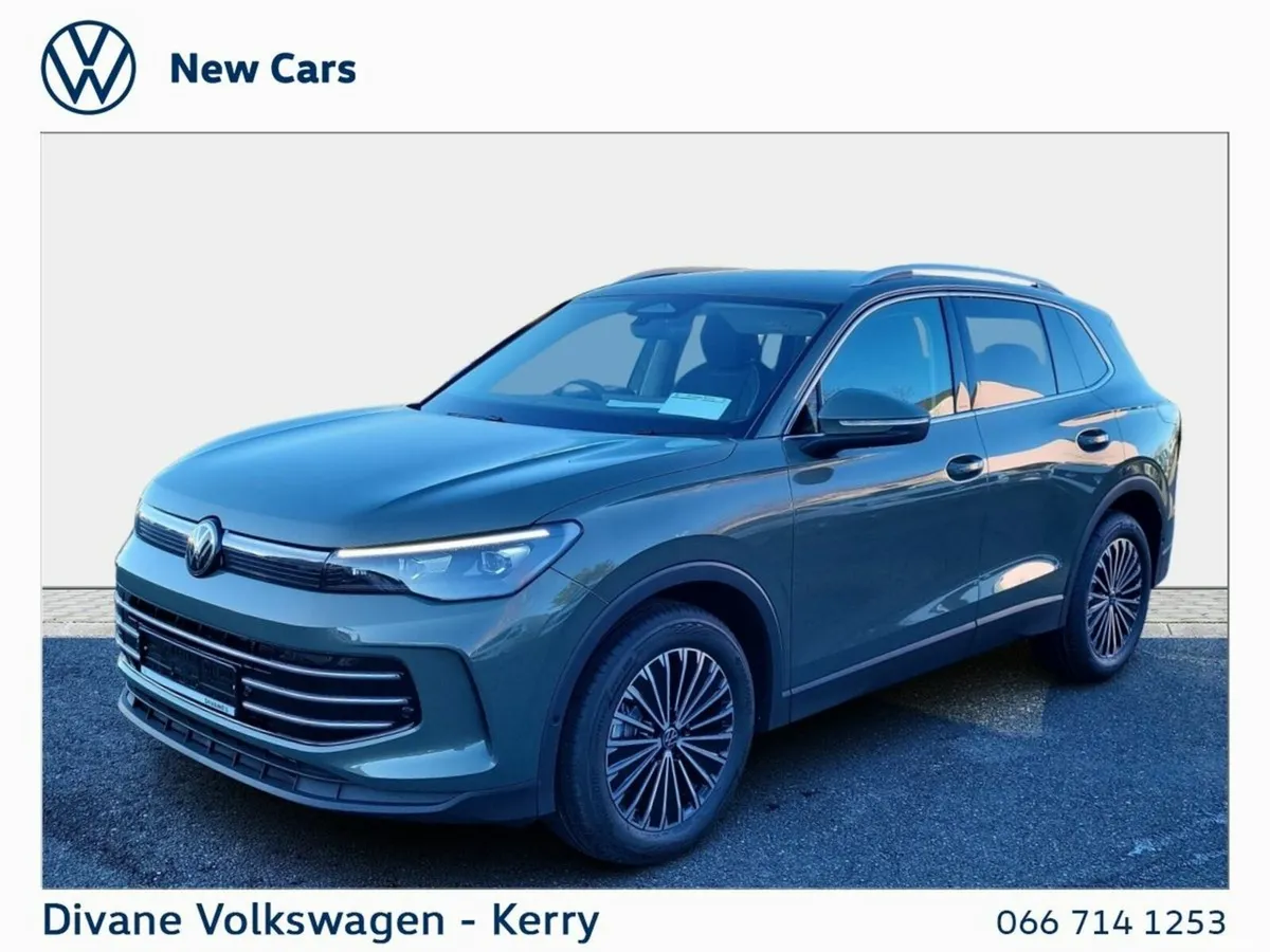 Volkswagen Tiguan SUV, Diesel, 2027, Green