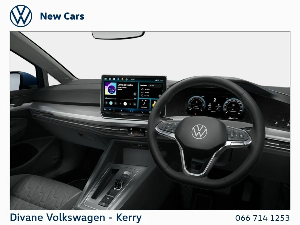 Volkswagen Golf Hatchback, Petrol Hybrid, 2027, Blue