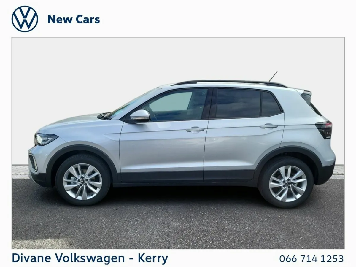 Volkswagen T-Cross SUV, Petrol, 2027, Silver