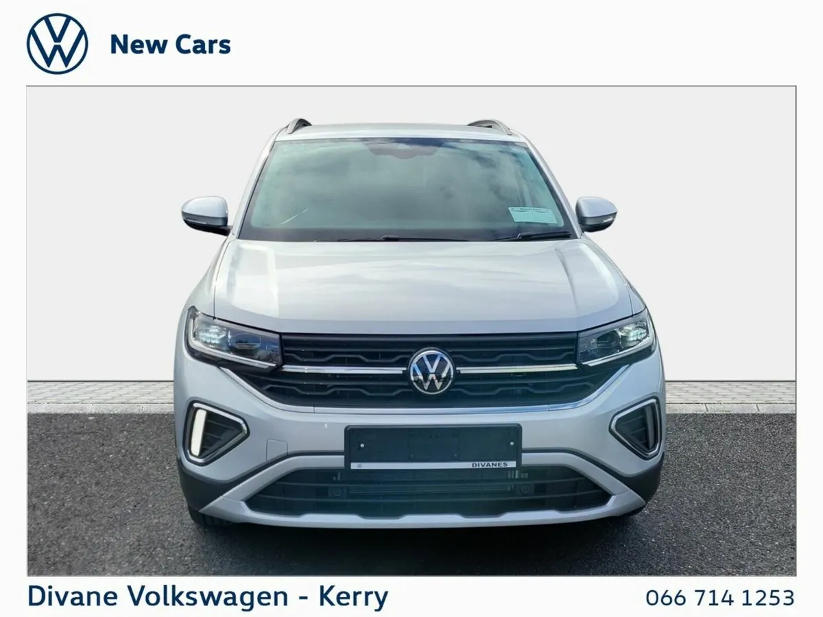 Volkswagen T-Cross SUV, Petrol, 2027, Silver
