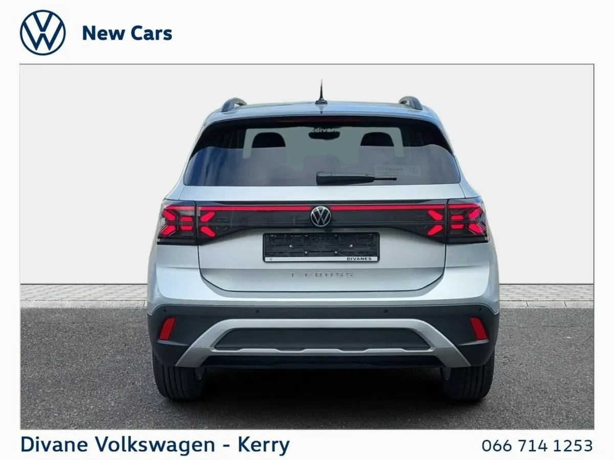 Volkswagen T-Cross SUV, Petrol, 2027, Silver