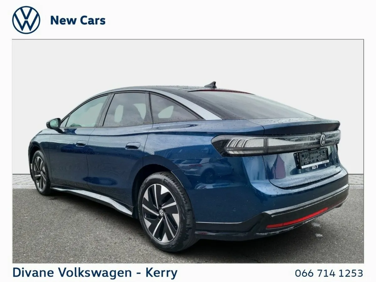 Volkswagen ID.7 Coupe, Electric, 2027, Blue