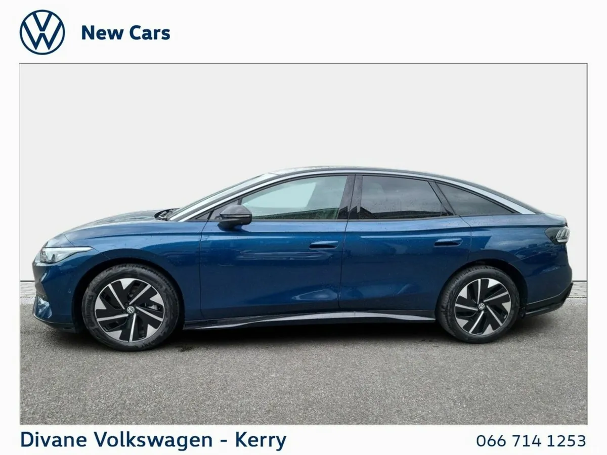 Volkswagen ID.7 Coupe, Electric, 2027, Blue