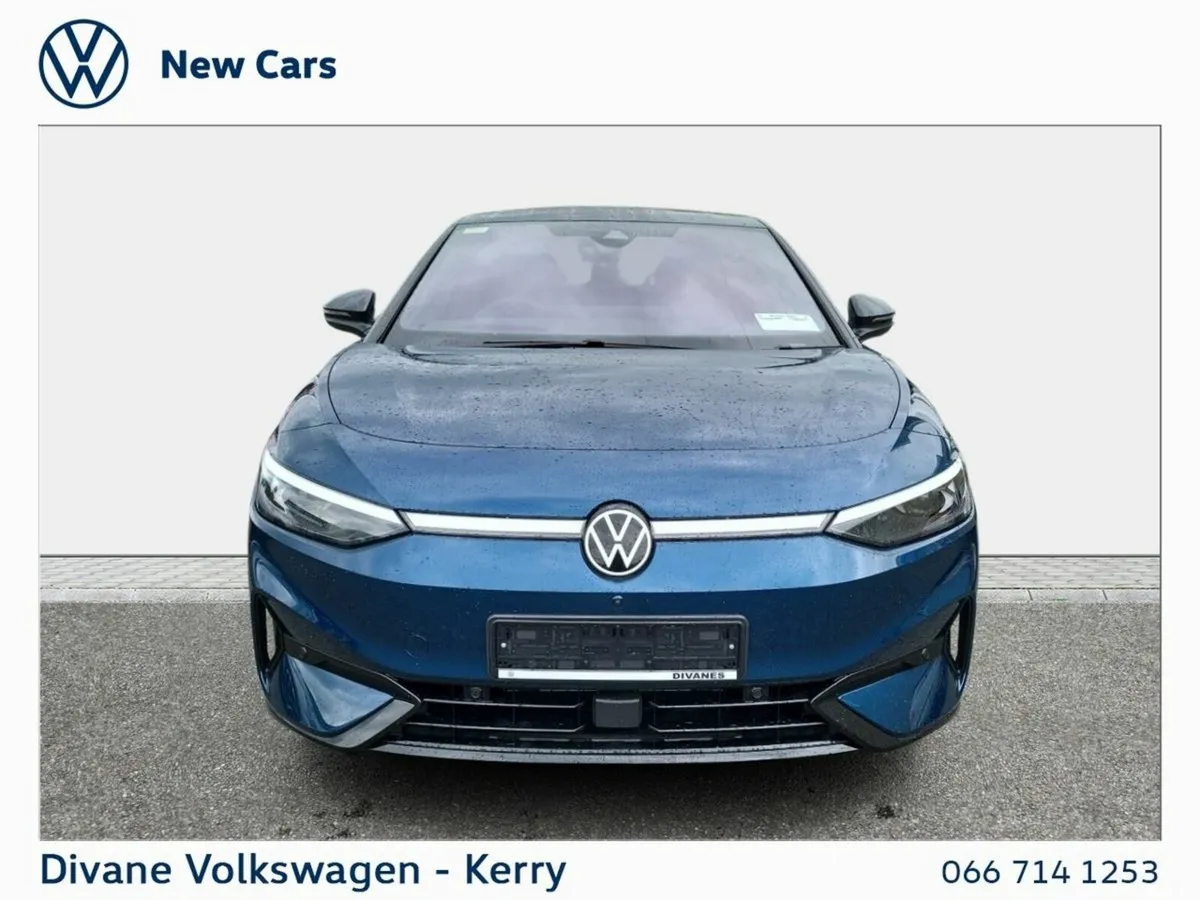 Volkswagen ID.7 Coupe, Electric, 2027, Blue