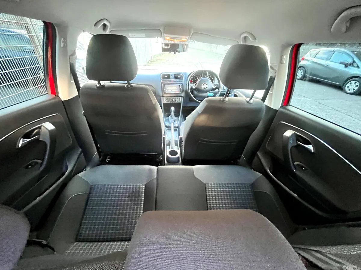 Volkswagen Polo Hatchback, Petrol, 2015, Red
