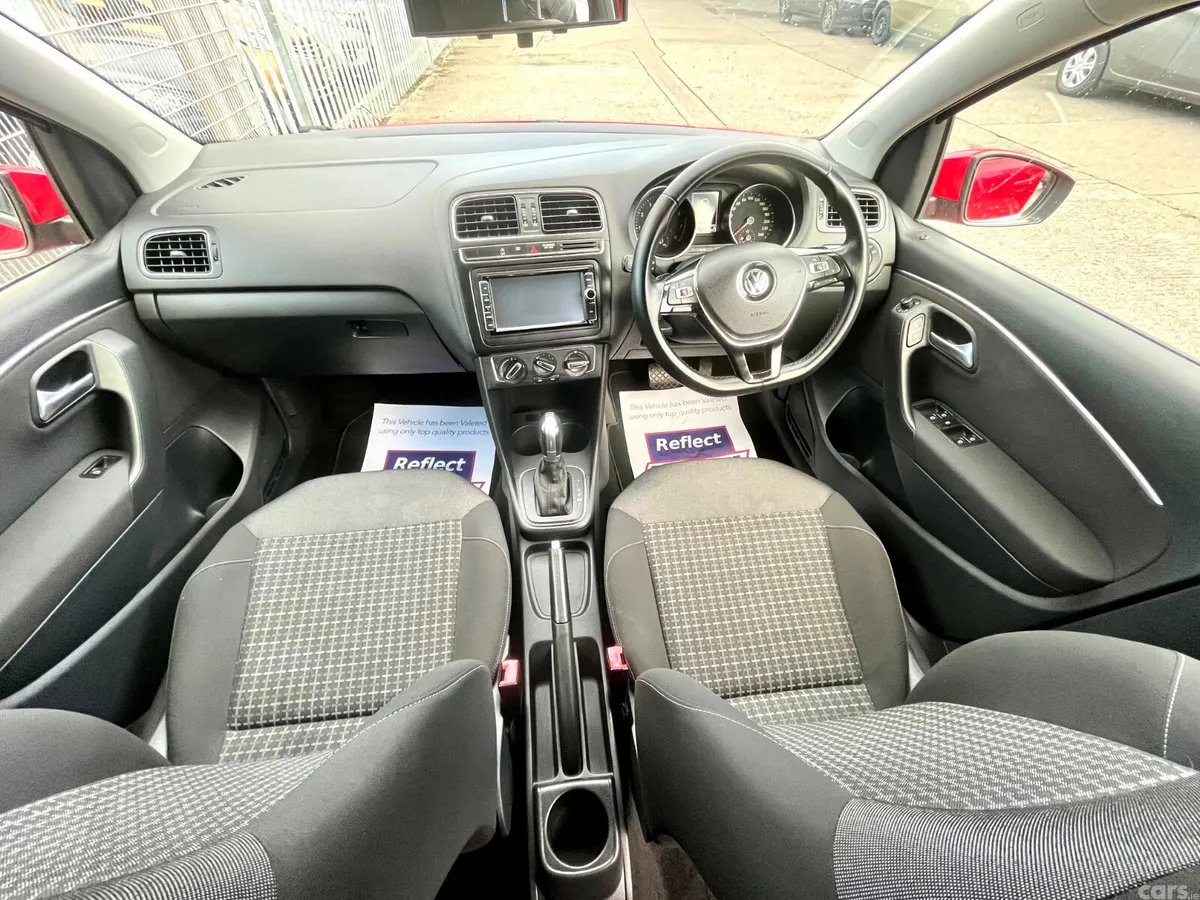 Volkswagen Polo Hatchback, Petrol, 2015, Red