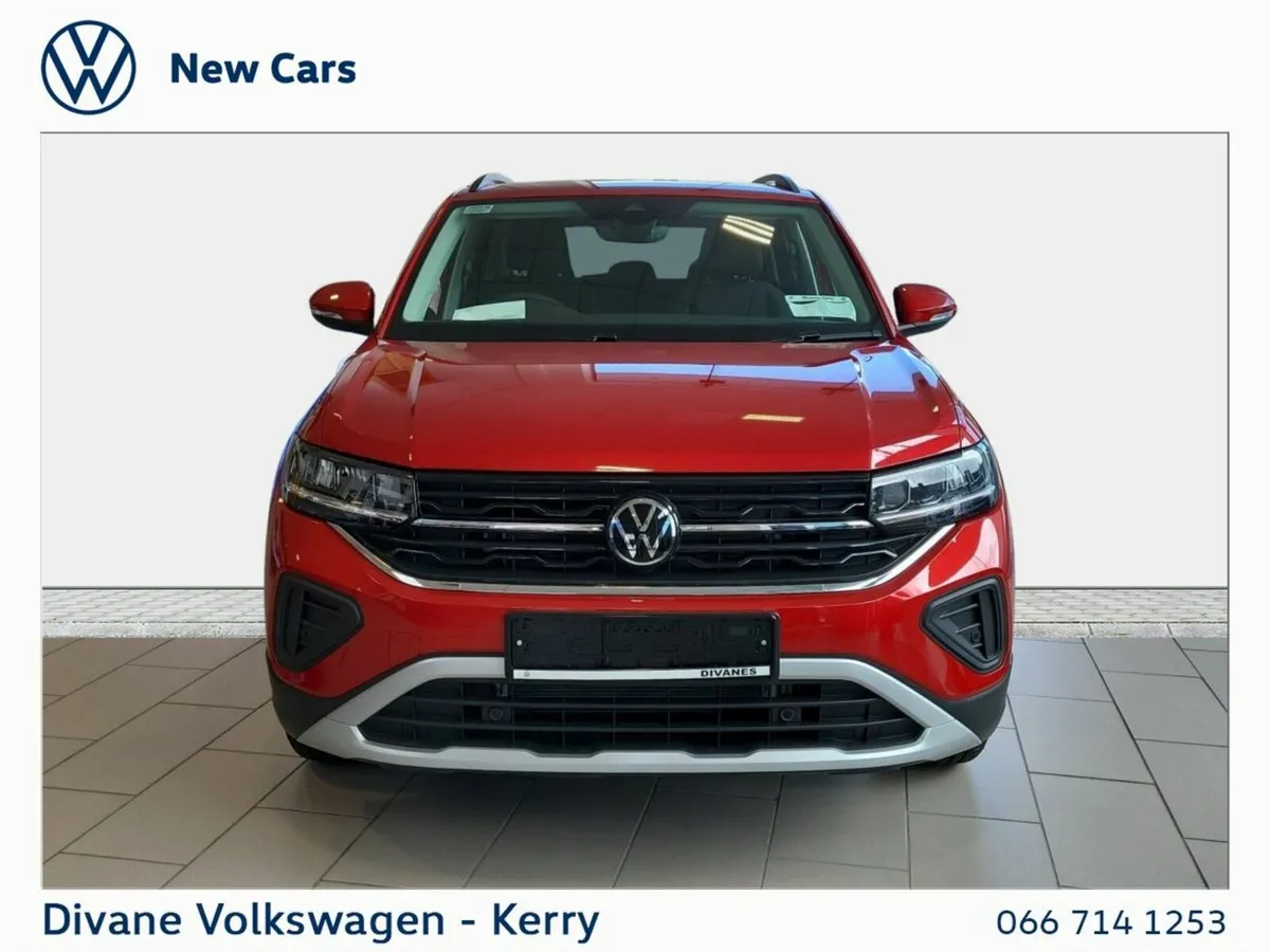 Volkswagen T-Cross SUV, Petrol, 2026, Red