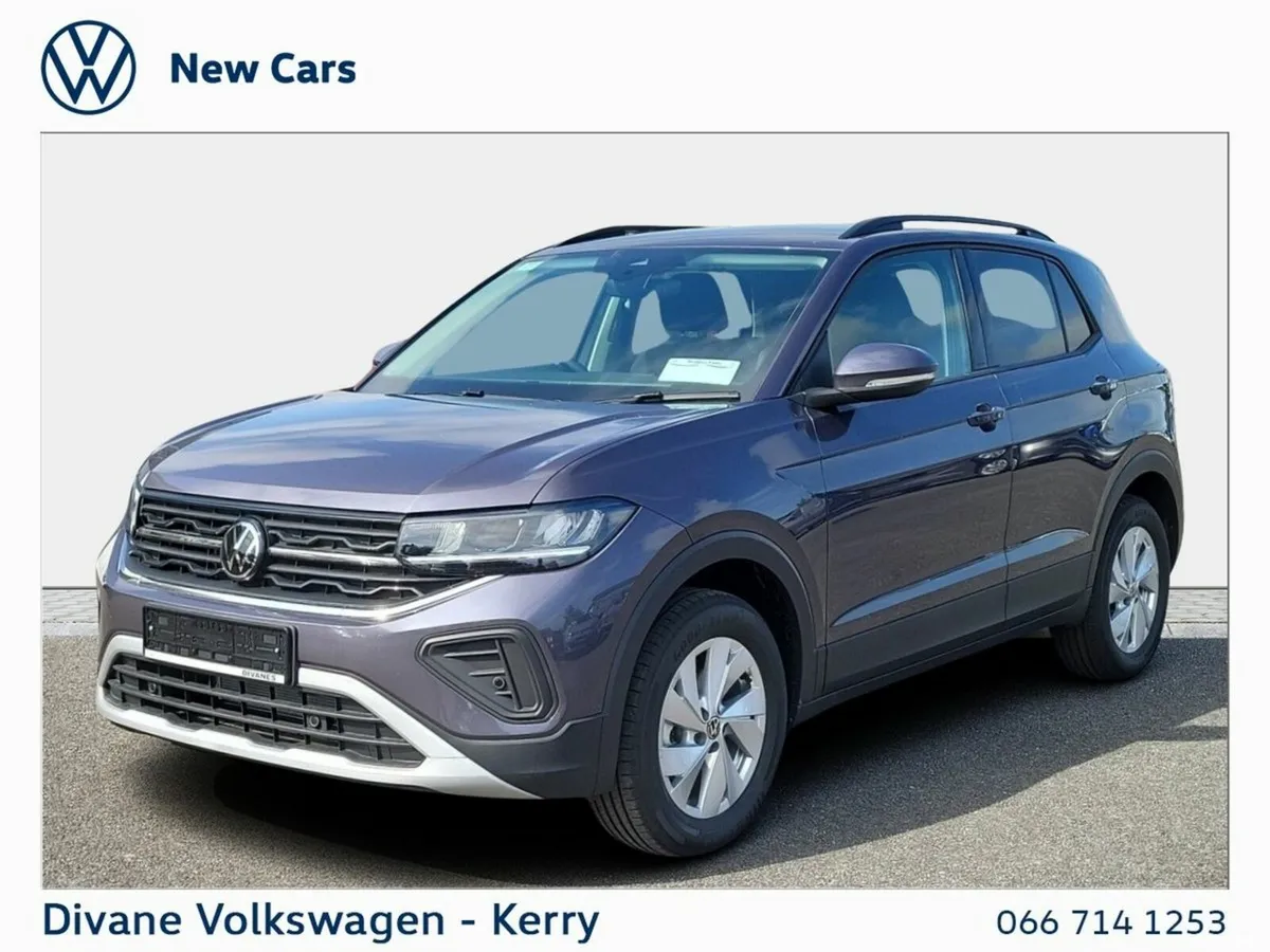 Volkswagen T-Cross SUV, Petrol, 2027, Grey