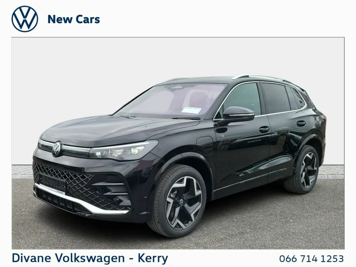 Volkswagen Tiguan SUV, Petrol Plug-in Hybrid, 2027, Black