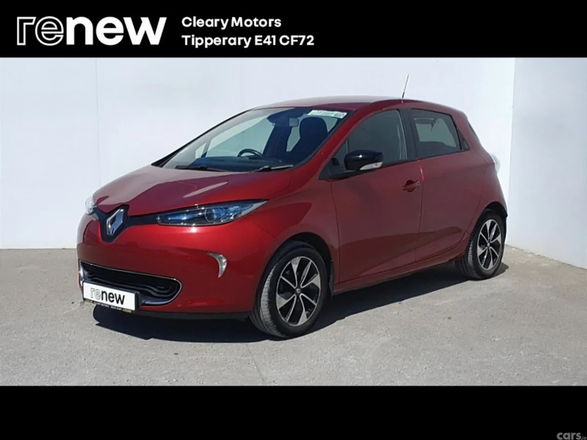 Renault Zoe Hatchback, Electric, 2019, Red