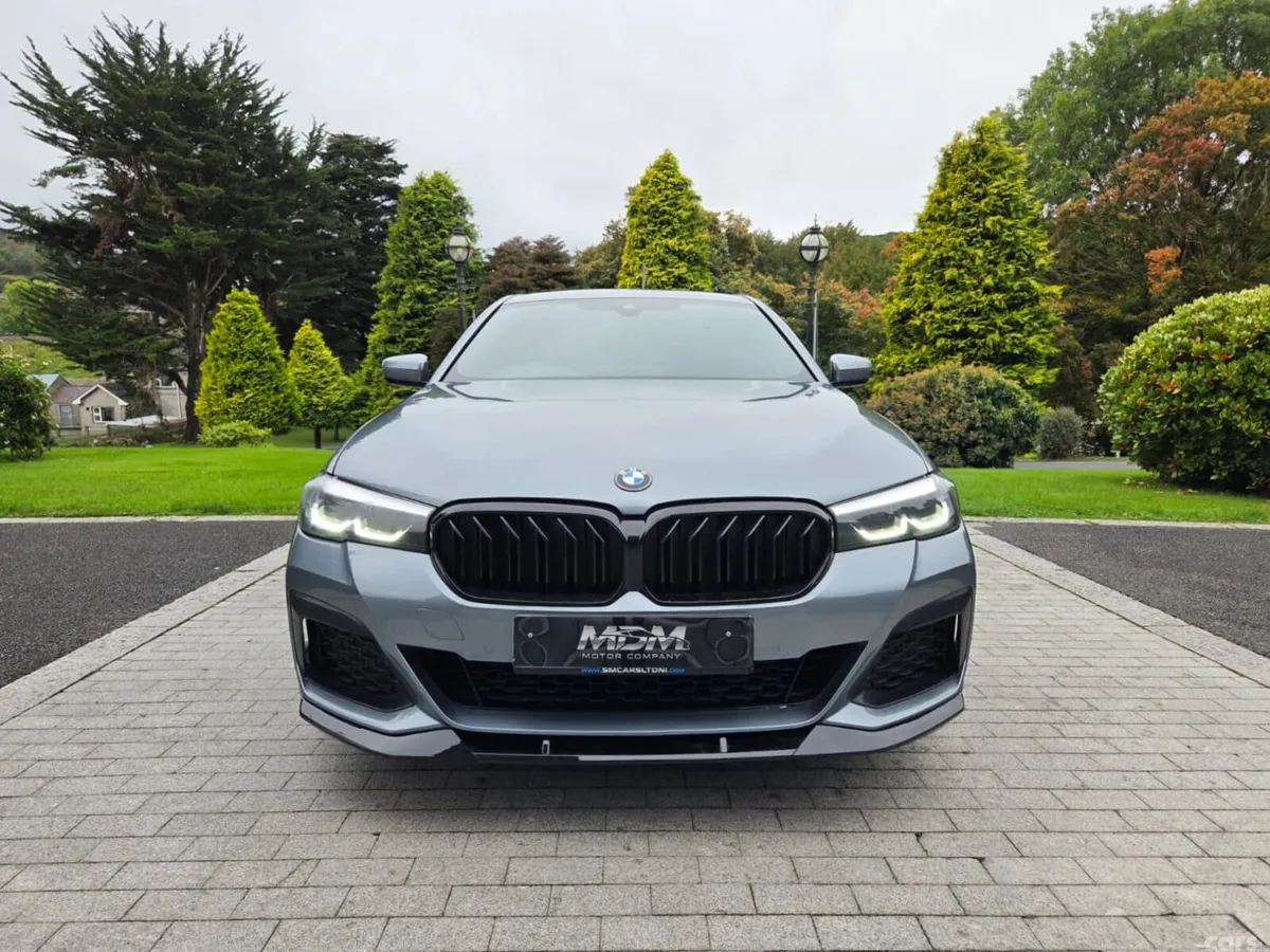 BMW 5-Series Saloon, Petrol Plug-in Hybrid, 2021, Blue