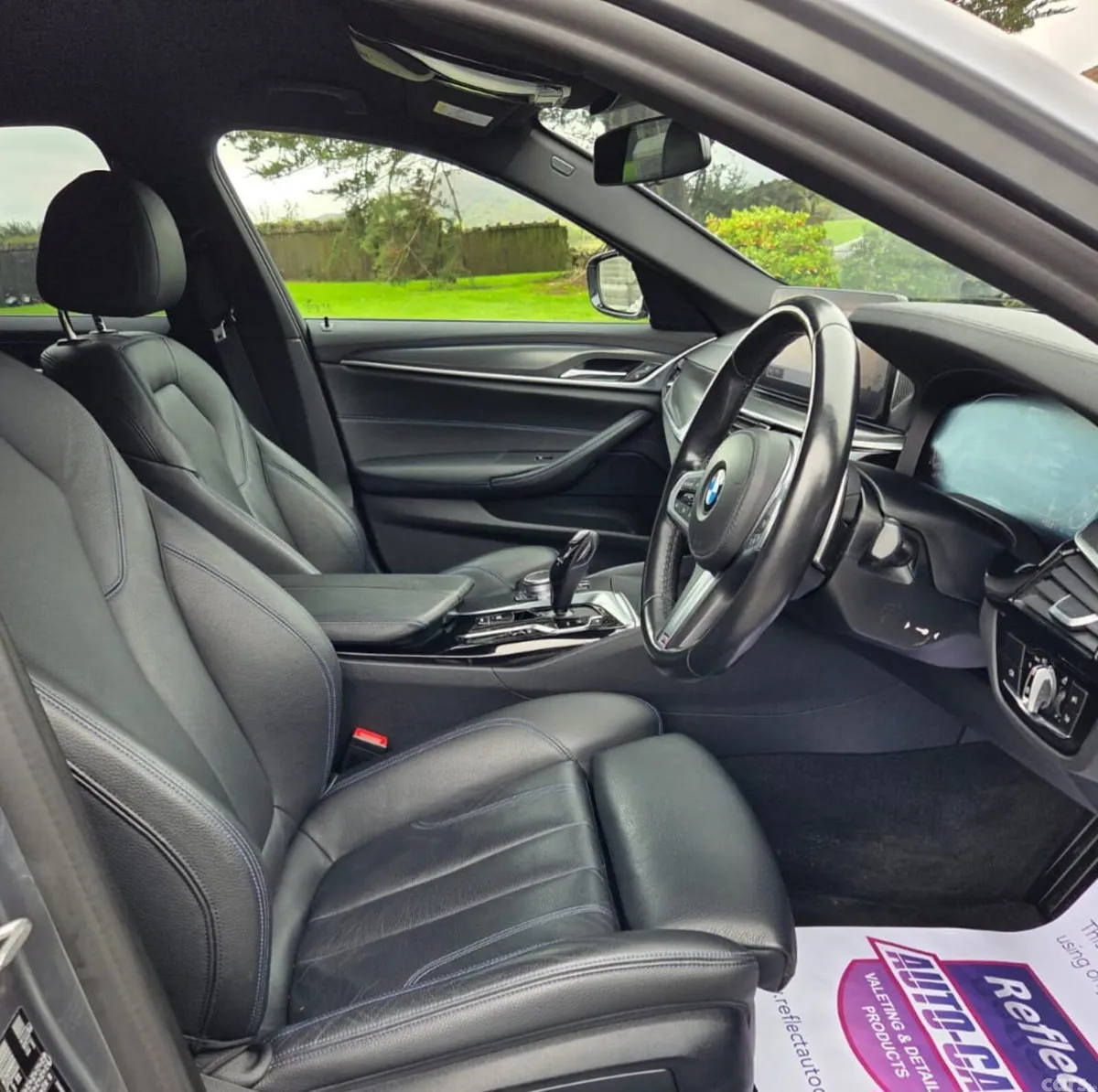 BMW 5-Series Saloon, Petrol Plug-in Hybrid, 2021, Blue