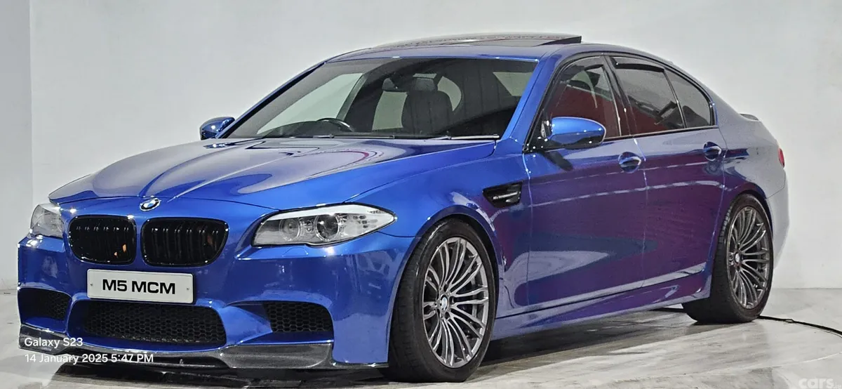 BMW M5 Saloon, Petrol, 2013, Blue
