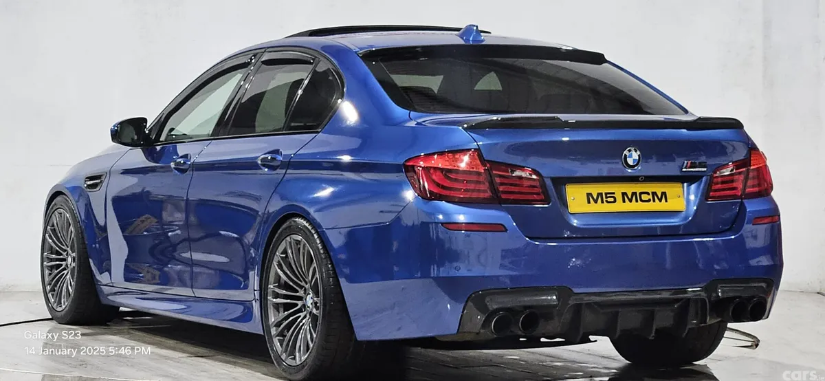 BMW M5 Saloon, Petrol, 2013, Blue