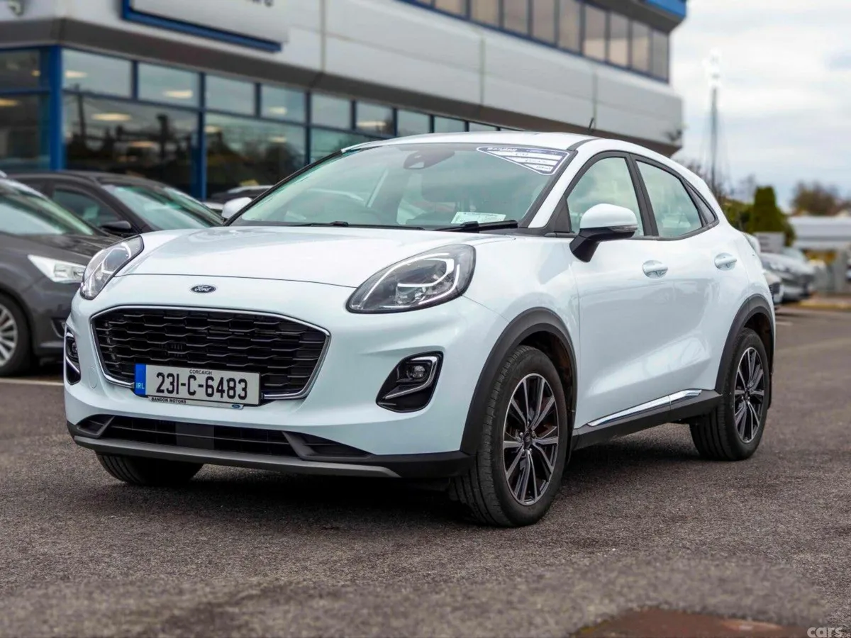 Ford Puma MPV, Petrol Hybrid, 2023, White