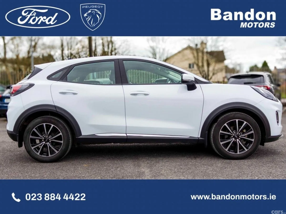 Ford Puma MPV, Petrol Hybrid, 2023, White
