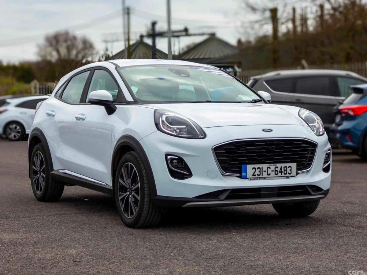Ford Puma MPV, Petrol Hybrid, 2023, White