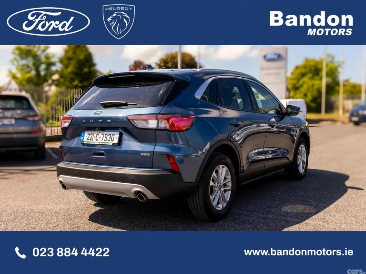 Ford Kuga SUV, Petrol Hybrid, 2022, Blue