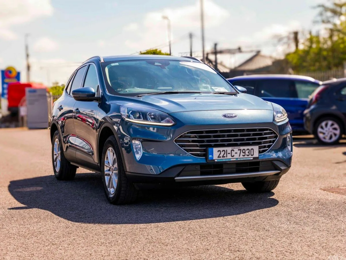 Ford Kuga SUV, Petrol Hybrid, 2022, Blue