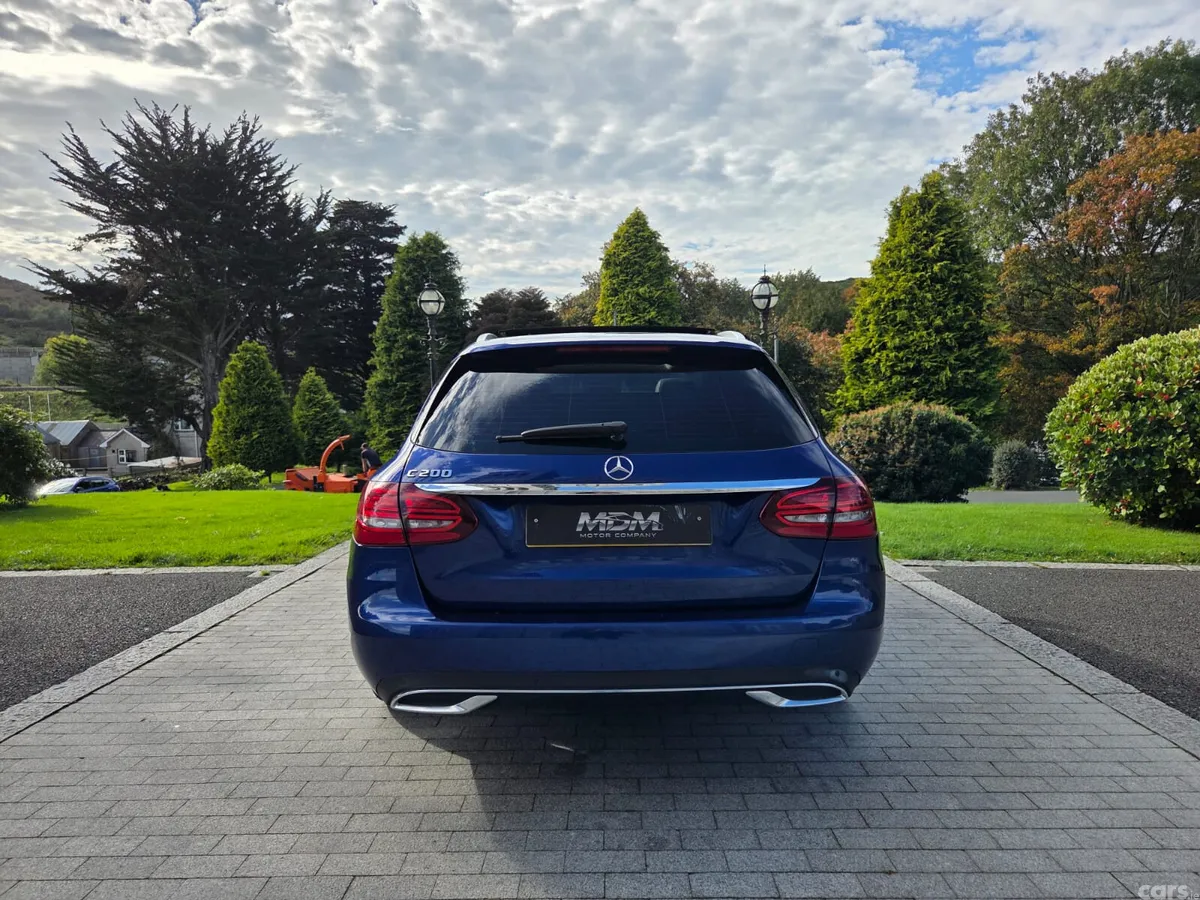 Mercedes-Benz C-Class Estate, Petrol Hybrid, 2020, Blue