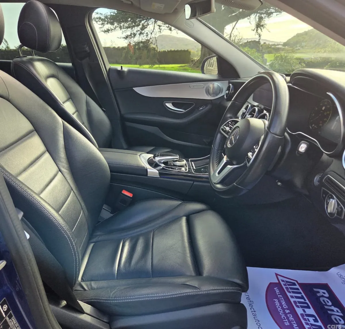 Mercedes-Benz C-Class Estate, Petrol Hybrid, 2020, Blue
