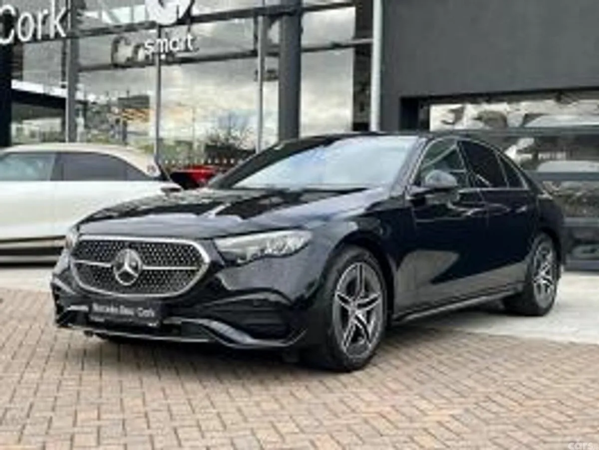 Mercedes-Benz E-Class Saloon, Diesel Plug-in Hybrid, 2026, Black