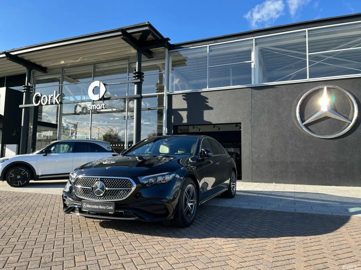 Mercedes-Benz E-Class Saloon, Diesel Plug-in Hybrid, 2026, Black