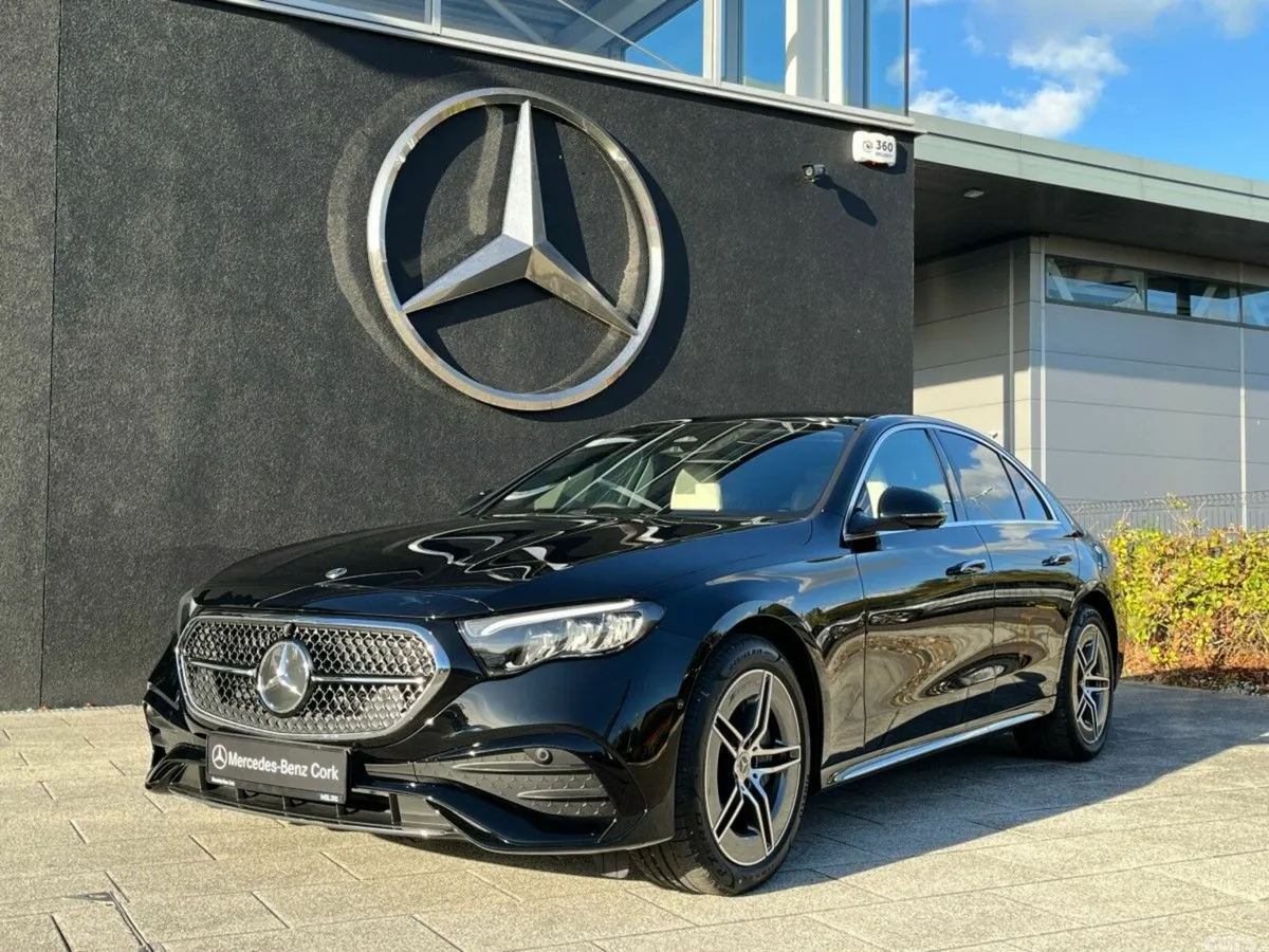 Mercedes-Benz E-Class Saloon, Diesel Plug-in Hybrid, 2026, Black