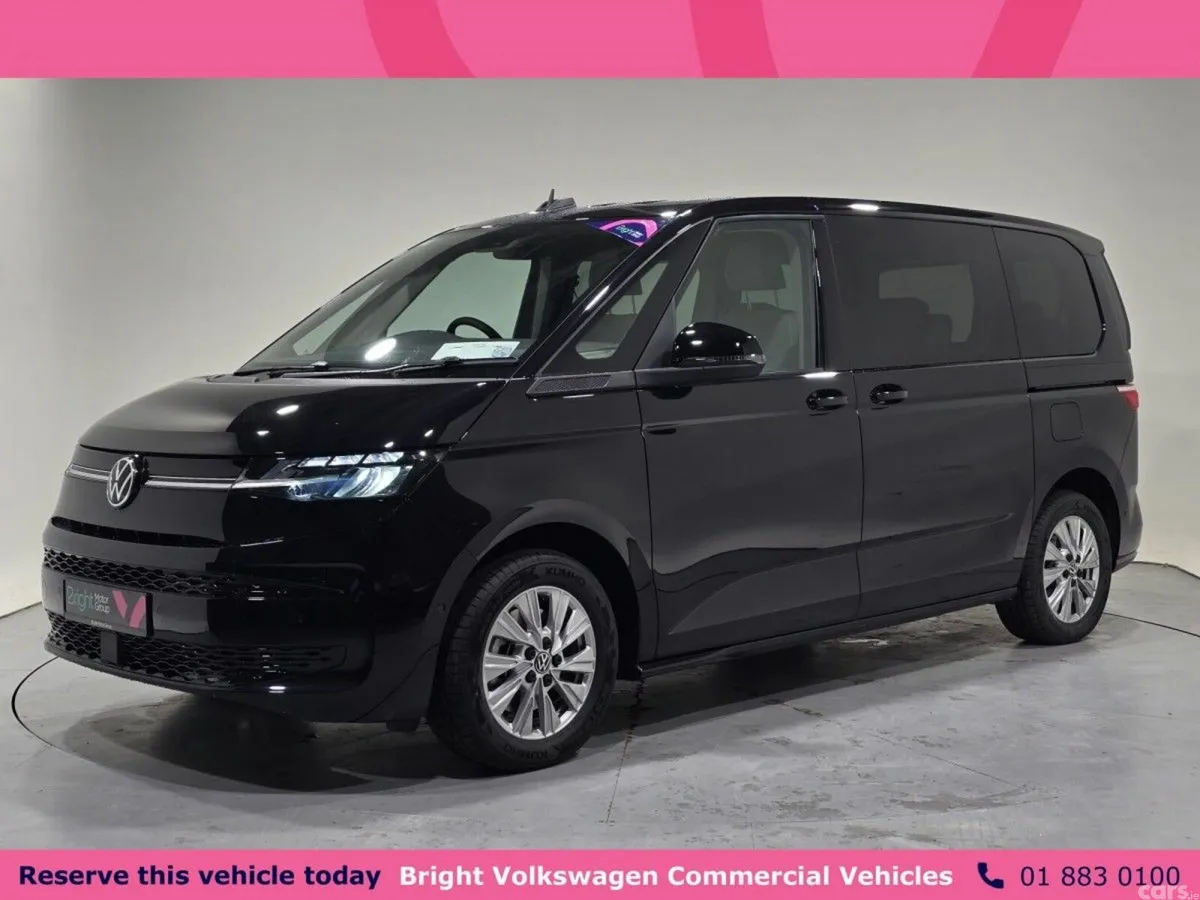 Volkswagen Multivan MPV, Petrol Plug-in Hybrid, 2026, Black