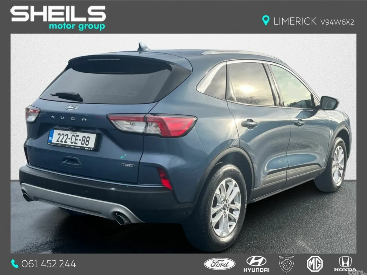 Ford Kuga SUV, Petrol Hybrid, 2022, Blue