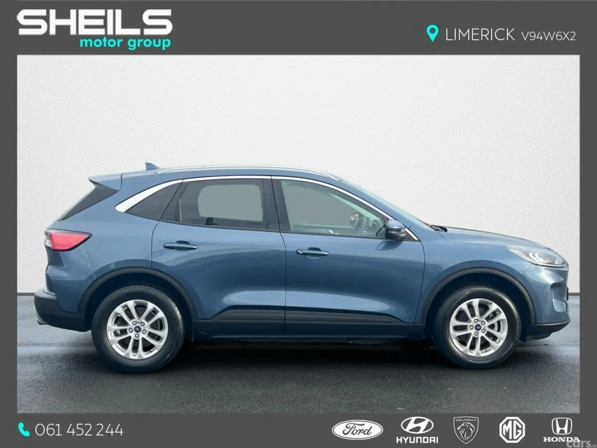 Ford Kuga SUV, Petrol Hybrid, 2022, Blue