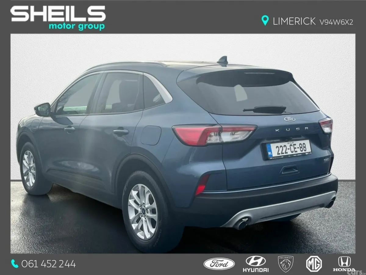 Ford Kuga SUV, Petrol Hybrid, 2022, Blue