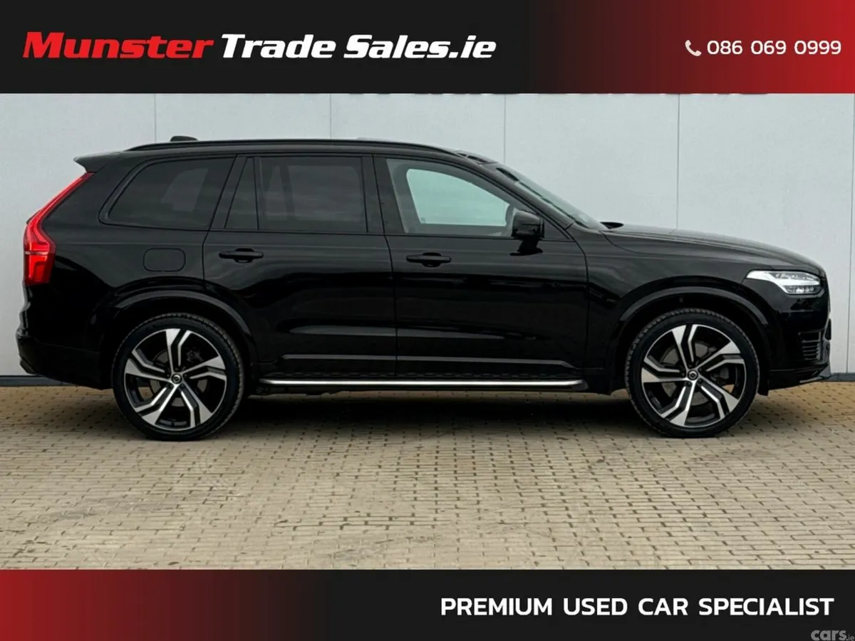 Volvo XC90 SUV, Petrol Plug-in Hybrid, 2022, Black