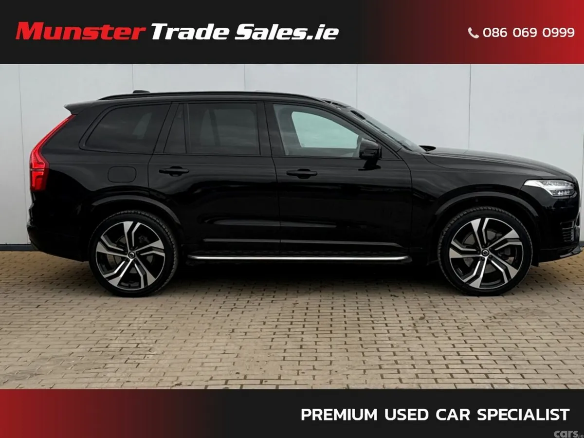 Volvo XC90 SUV, Petrol Plug-in Hybrid, 2022, Black