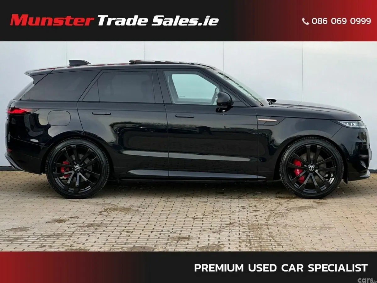 Land Rover Range Rover Sport SUV, Petrol Plug-in Hybrid, 2023, Black