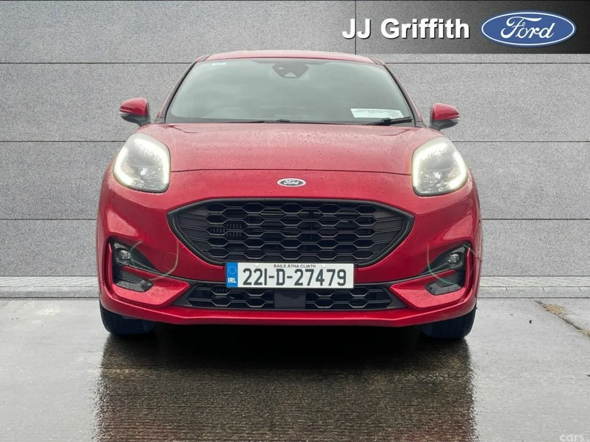 Ford Puma MPV, Petrol Hybrid, 2022, Red