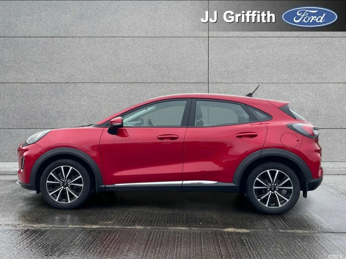 Ford Puma MPV, Petrol Hybrid, 2023, Red