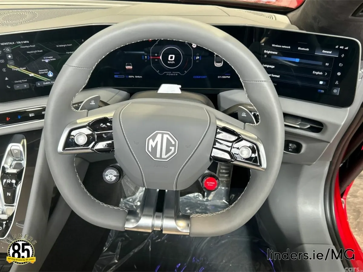MG Cyberster Convertible, Electric, 2026, Red