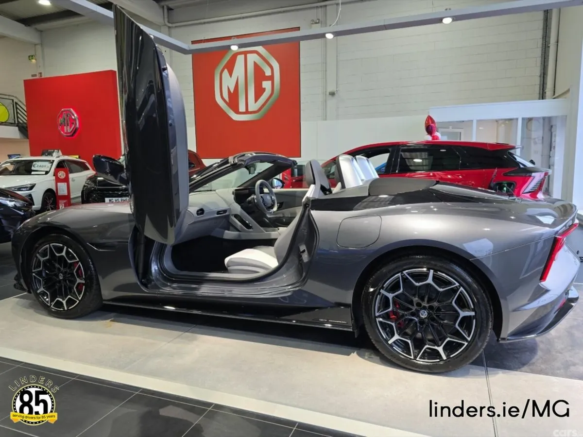 MG Cyberster Convertible, Electric, 2026, Grey