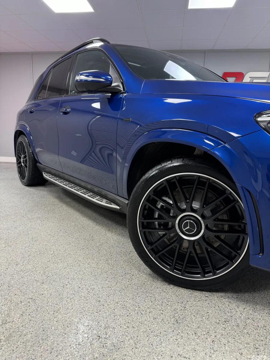 Mercedes-Benz GLE SUV, Diesel Hybrid, 2021, Blue