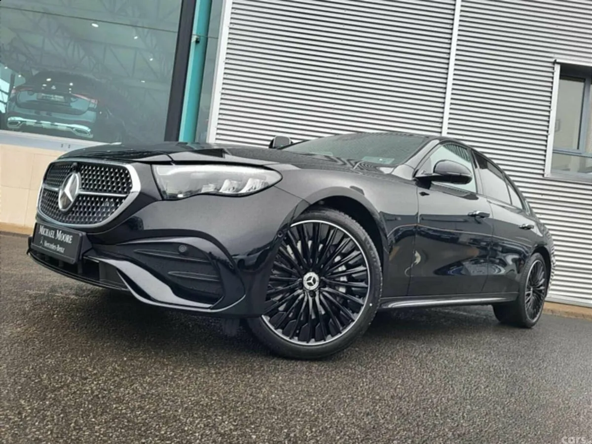 Mercedes-Benz E-Class Saloon, Diesel Plug-in Hybrid, 2027, Black