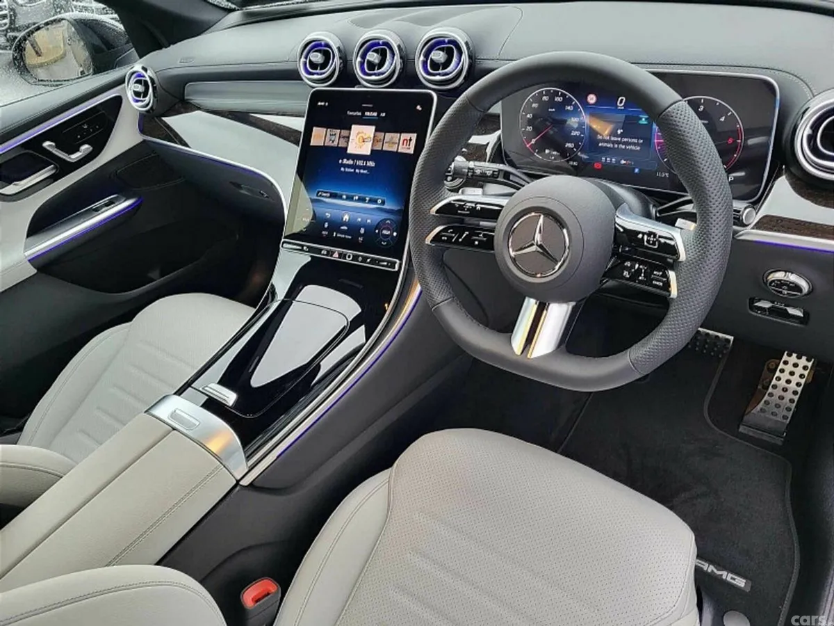 Mercedes-Benz GLC SUV, Diesel Hybrid, 2027, Black