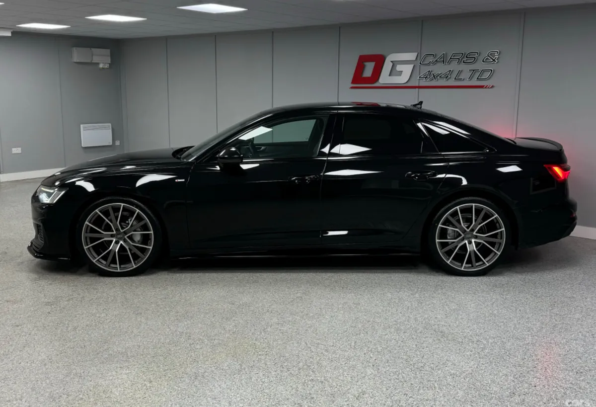 Audi A6 Saloon, Diesel Hybrid, 2021, Black