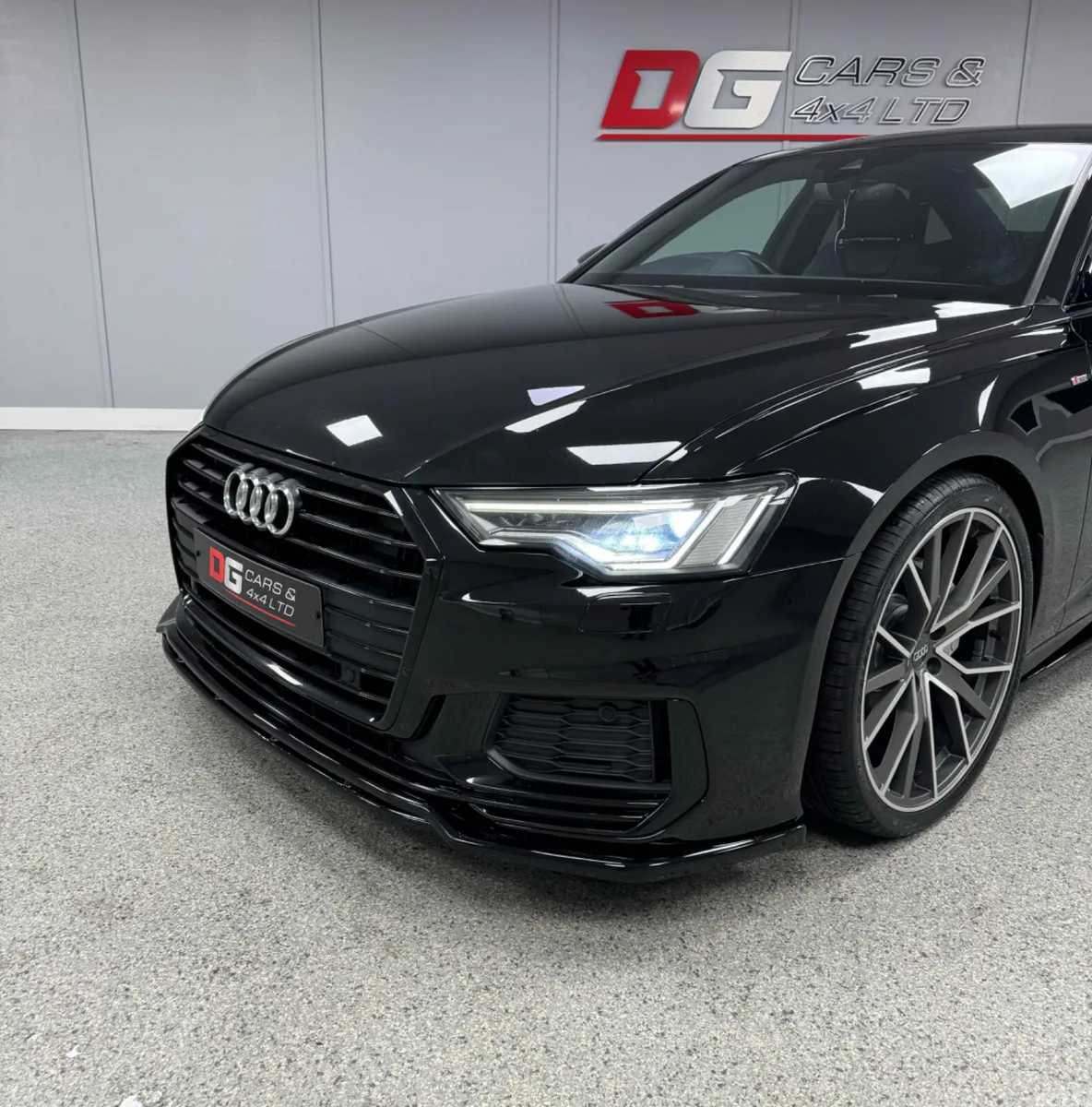 Audi A6 Saloon, Diesel Hybrid, 2021, Black