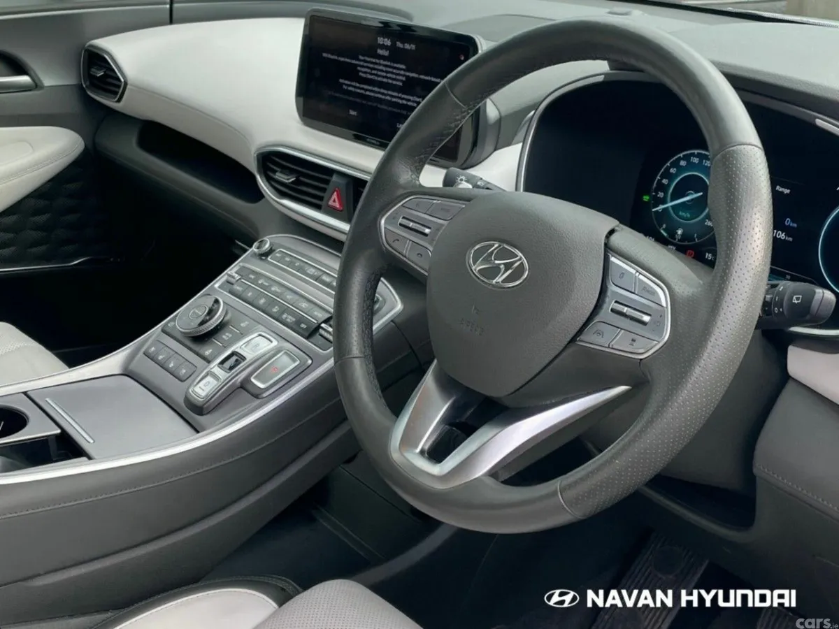 Hyundai Santa Fe SUV, Petrol Plug-in Hybrid, 2023, White