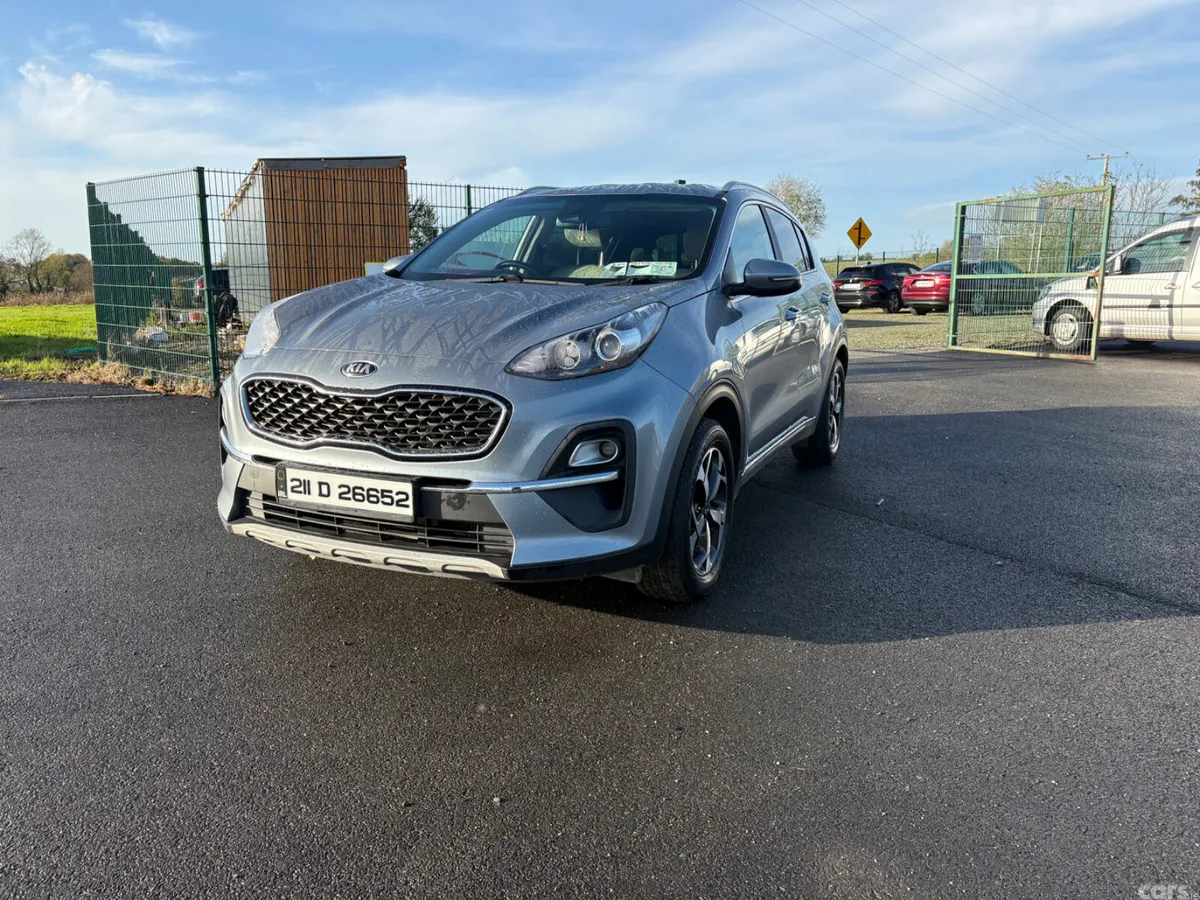 Kia Sportage SUV, Diesel Hybrid, 2021, Grey