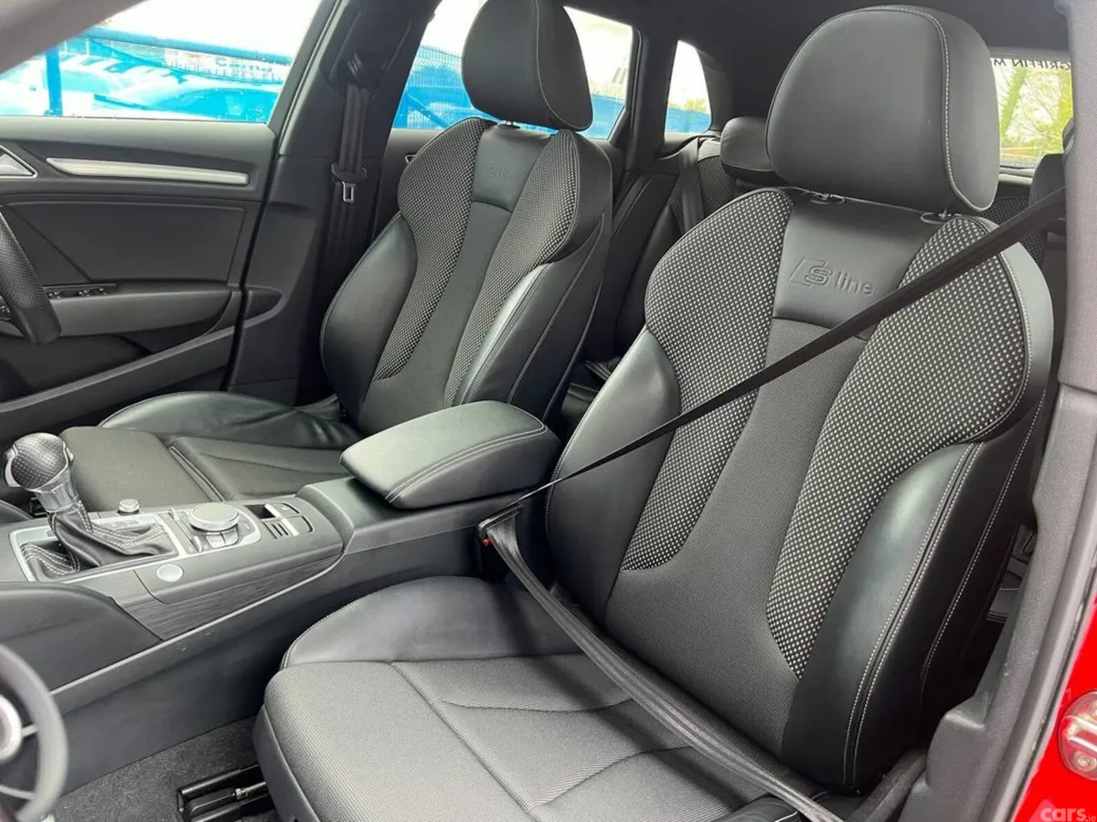 Audi A3 Hatchback, Petrol Hybrid, 2015, Red