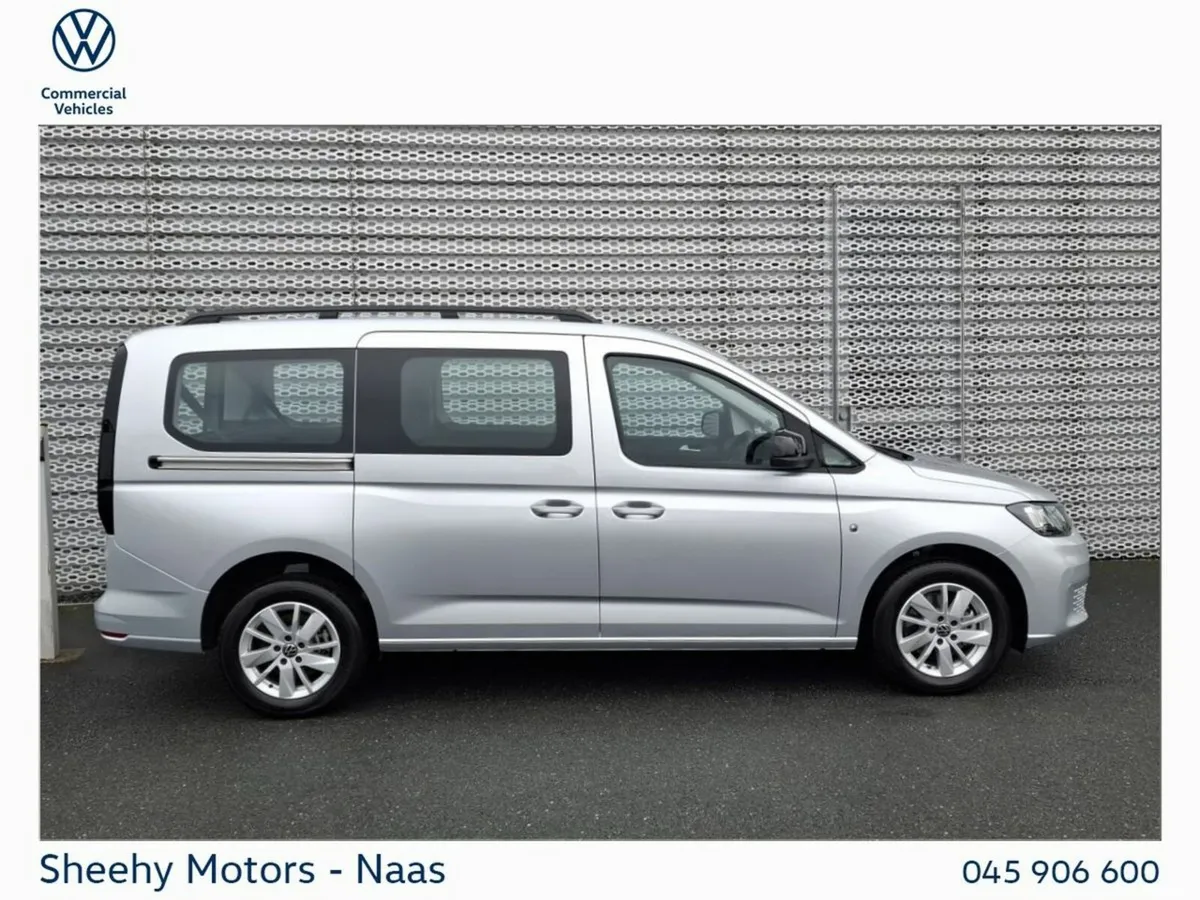Volkswagen Caddy Maxi Life MPV, Petrol Plug-in Hybrid, 2026, Silver
