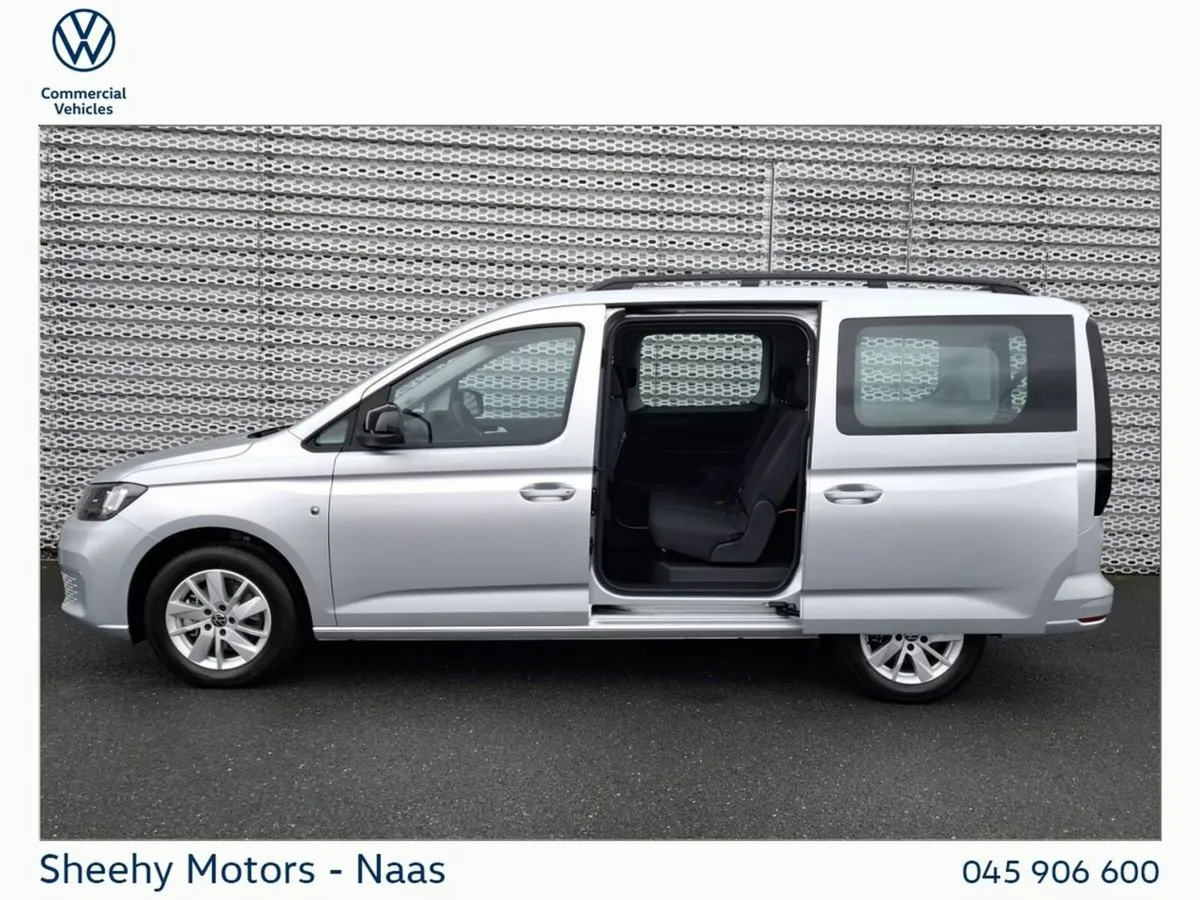 Volkswagen Caddy Maxi Life MPV, Petrol Plug-in Hybrid, 2026, Silver