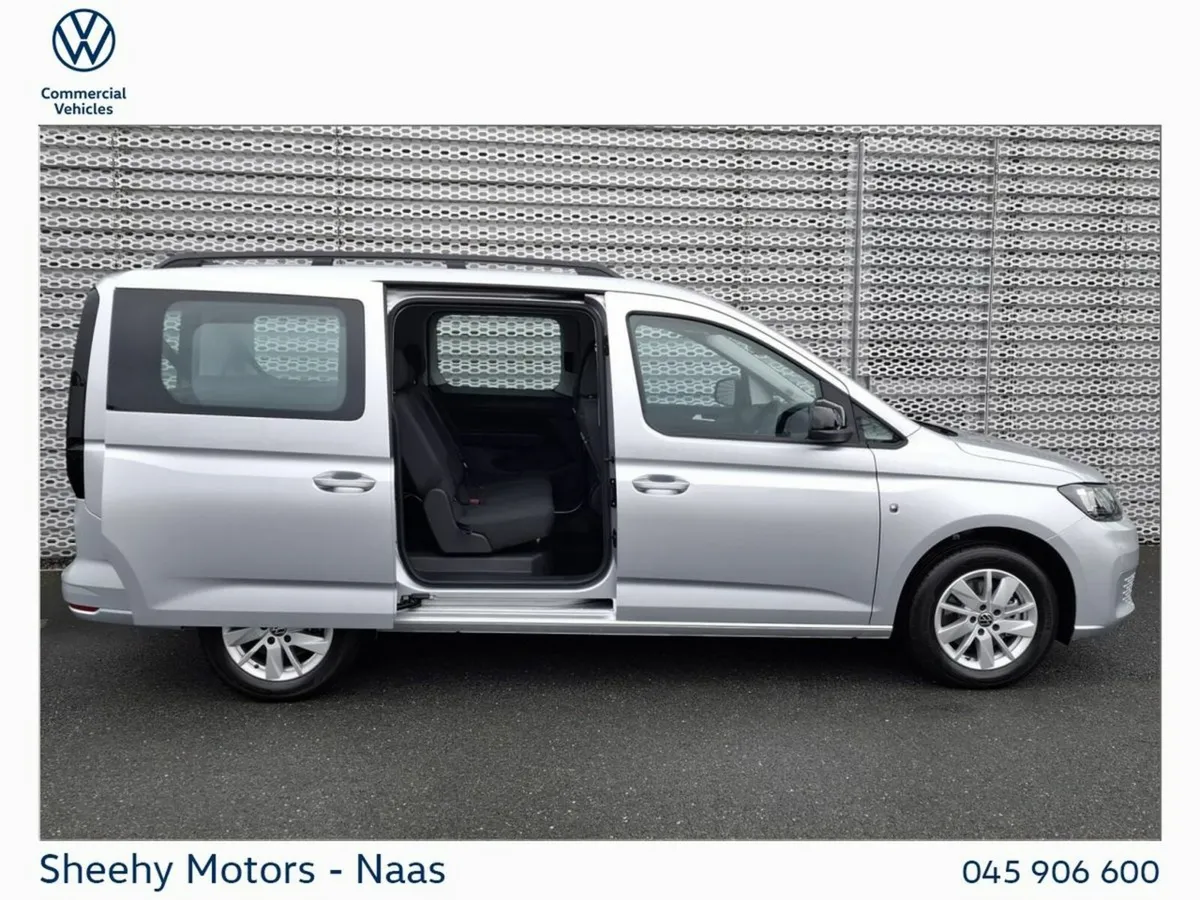 Volkswagen Caddy Maxi Life MPV, Petrol Plug-in Hybrid, 2026, Silver